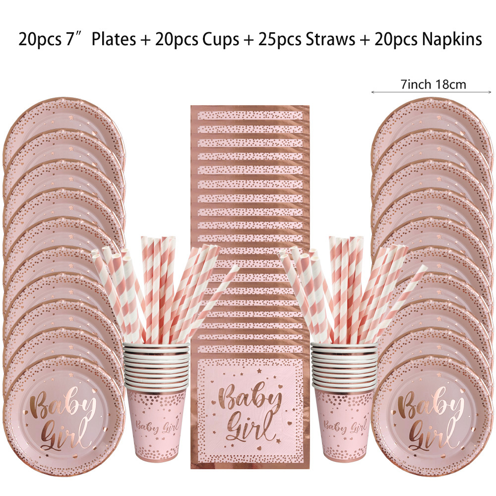 Paper Straw Color - مجموعة أدوات مائدة للاستعمال مرة واحدة