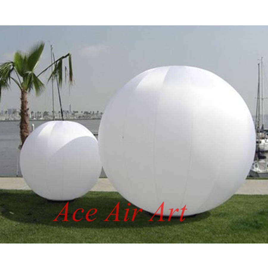 كرة بيضاء قابلة للنفخ، زينة لل - مراجعة Party Event Supplier وسعره