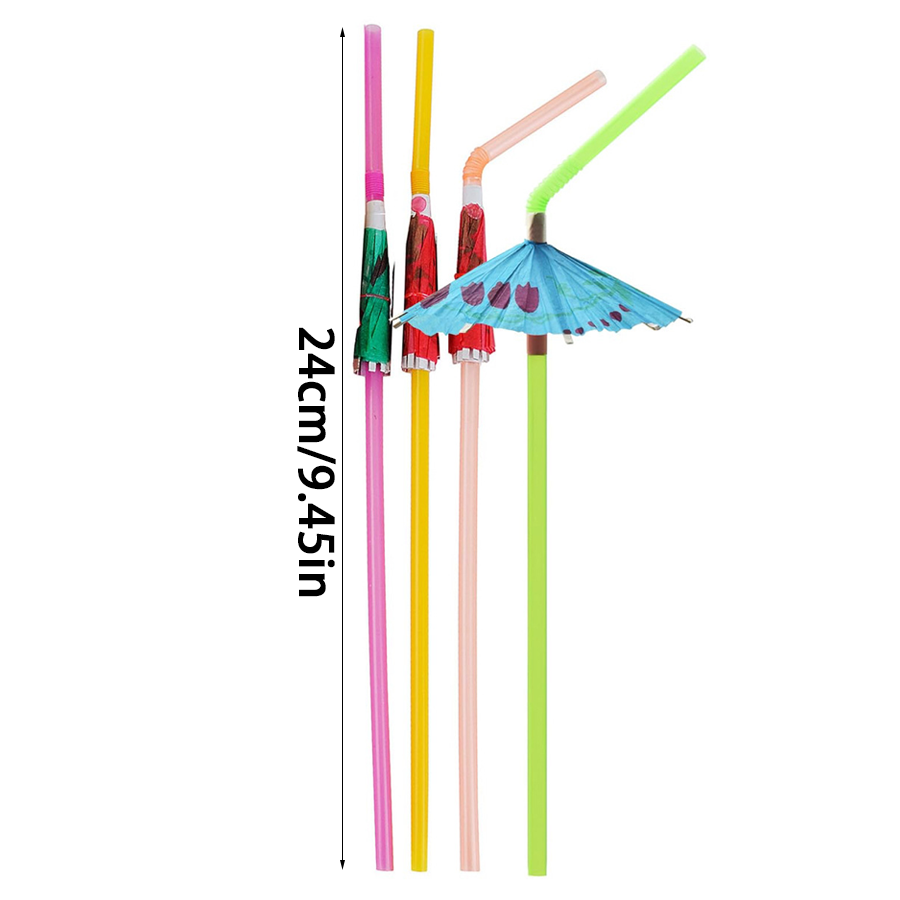30/60 قطعة من شفاطات الشرب الم - مراجعة Paper Straw Color وسعره
