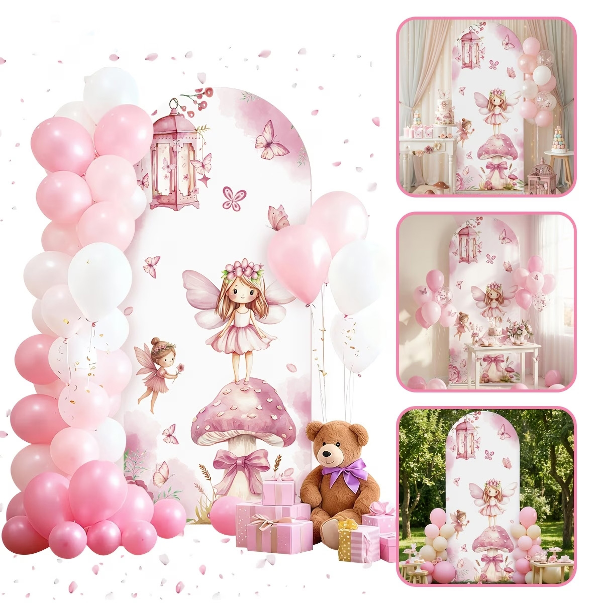 خلفية لحفلات أعياد الميلاد بتص - مراجعة Dessert Table Backdrop وسعره