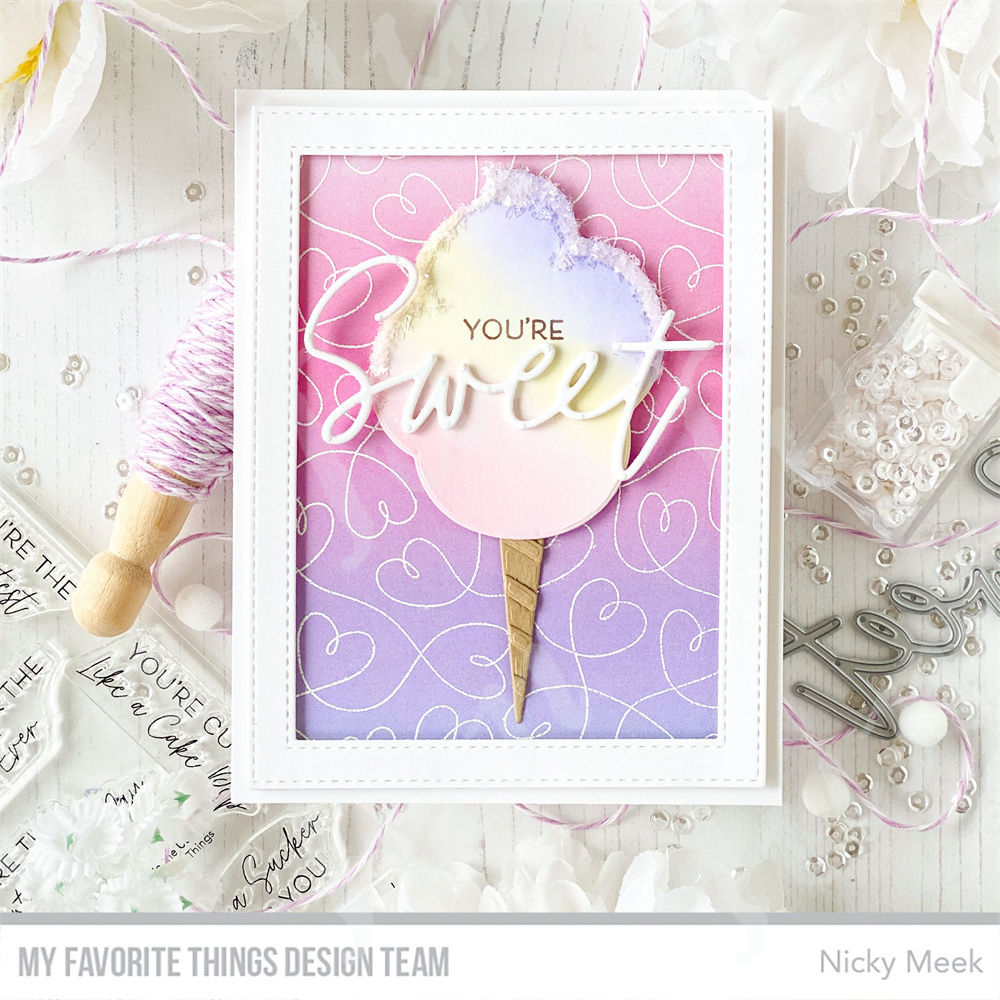 القطن الحلوى مخروط يموت قطع مع - مراجعة Cotton Candy Cone وسعره
