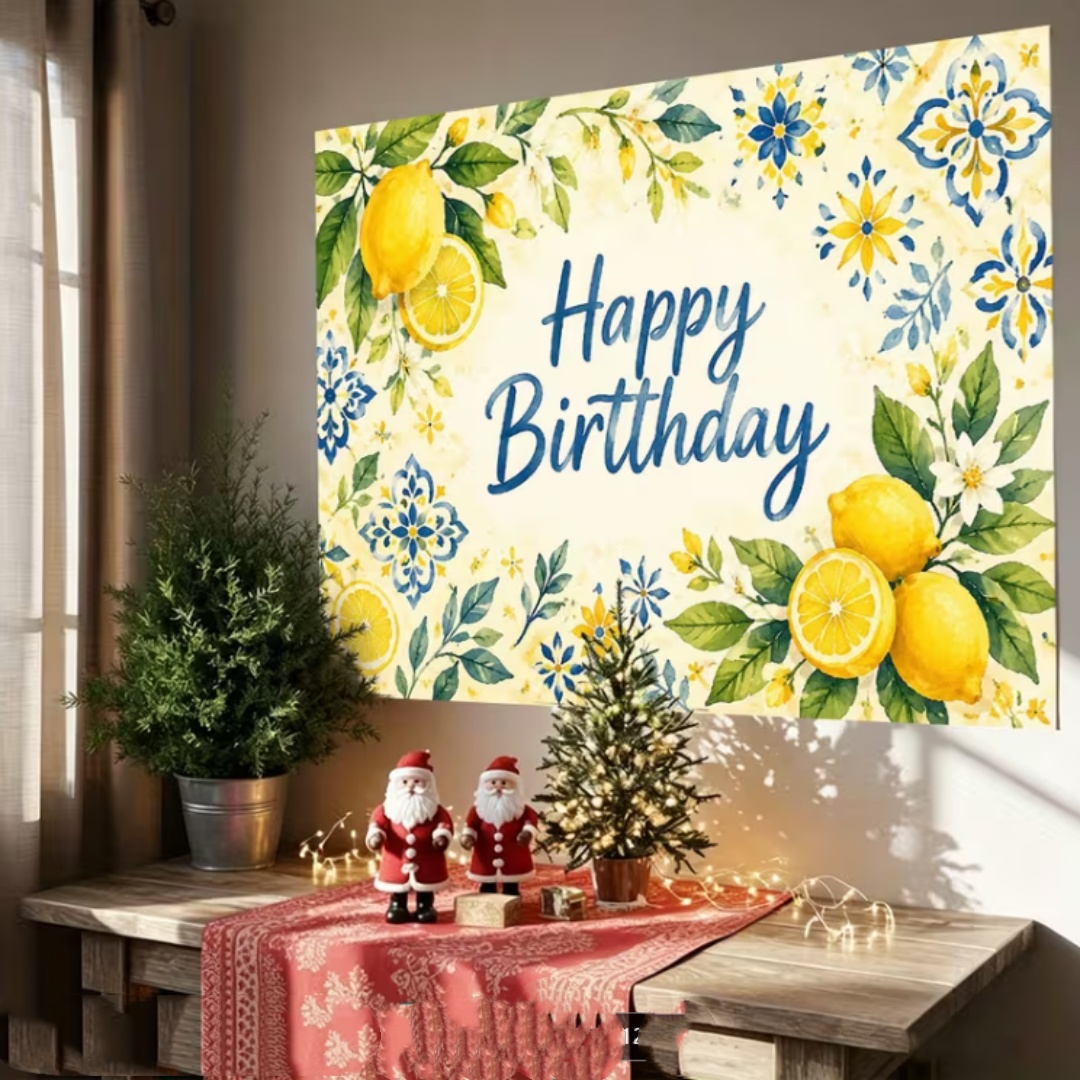 خلفية تزيين حفلة عيد ميلاد بتص - مراجعة Dessert Table Backdrop وسعره