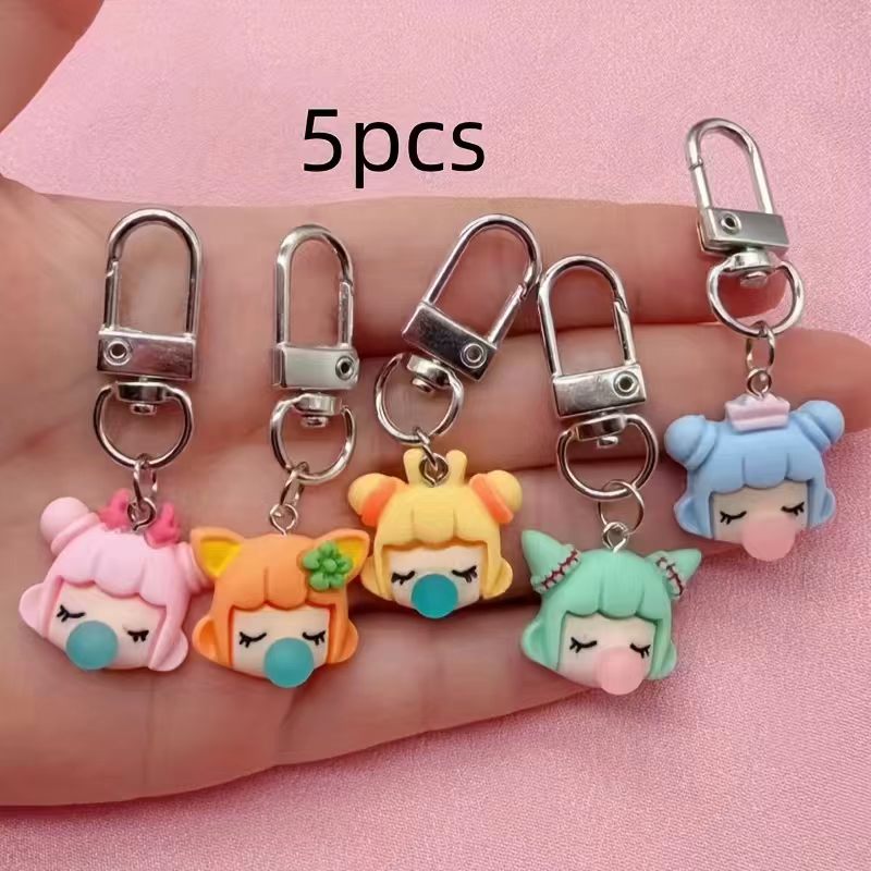 5 قطع من سلاسل المفاتيح المصنو - مراجعة Party Favor Bag وسعره