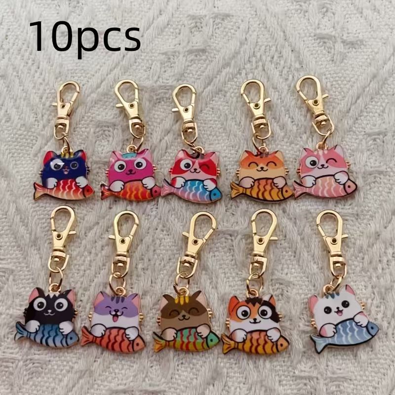 10 قطع من سلسلة مفاتيح على شكل - مراجعة Party Favor Bag وسعره