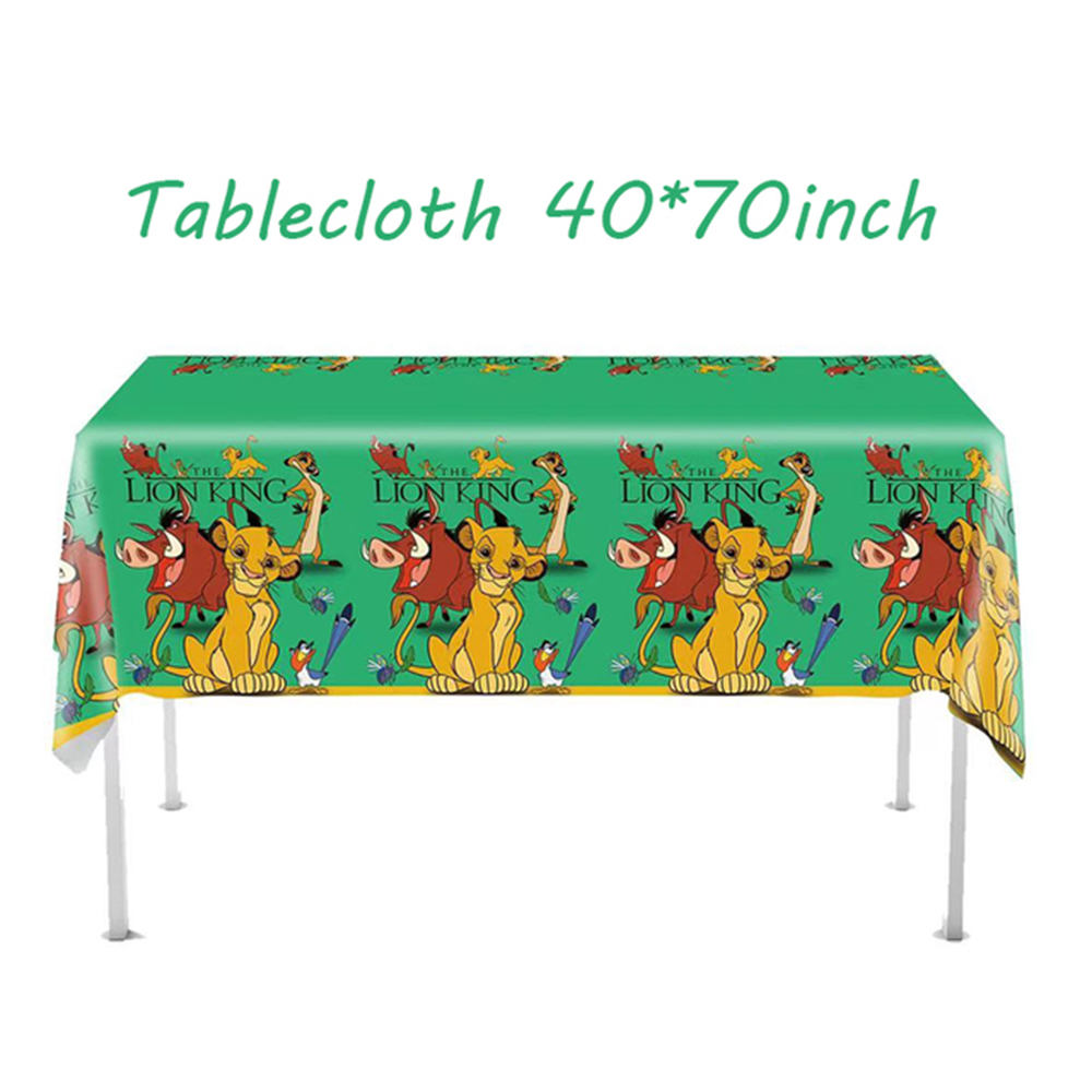 مفرش طاولة سيمبا ليون كينج لحف - مراجعة Table Cloth Disposable وسعره