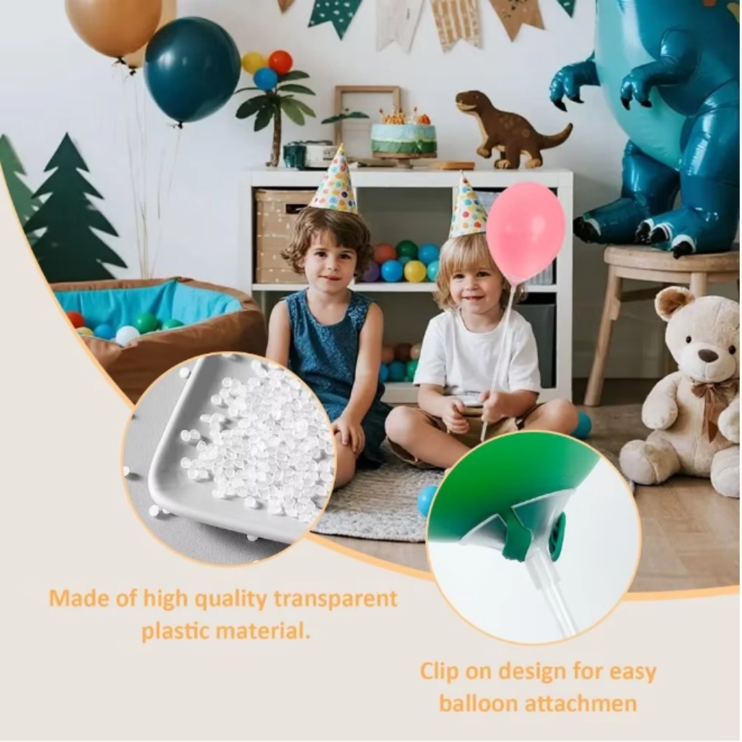 10/50 قطعة حامل بالونات بلاستي - مراجعة Plastic Cup 50Pcs وسعره