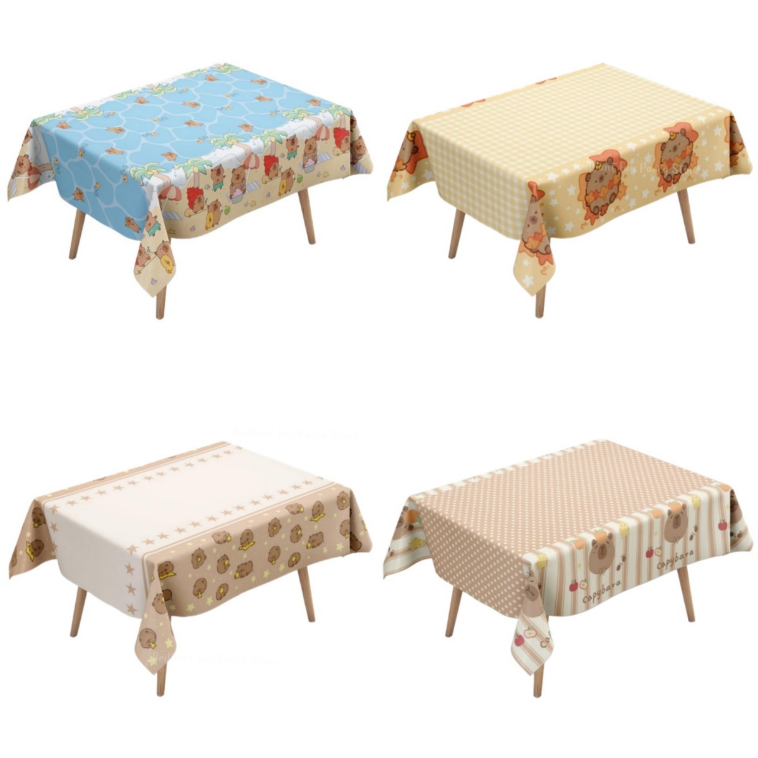 لطيف كابيبارا مفرش المائدة للأ - مراجعة Table Cloth Disposable وسعره